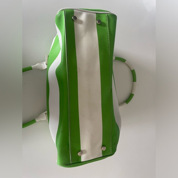 Kate Spade Green and White Handbag - Picture 4 of 8